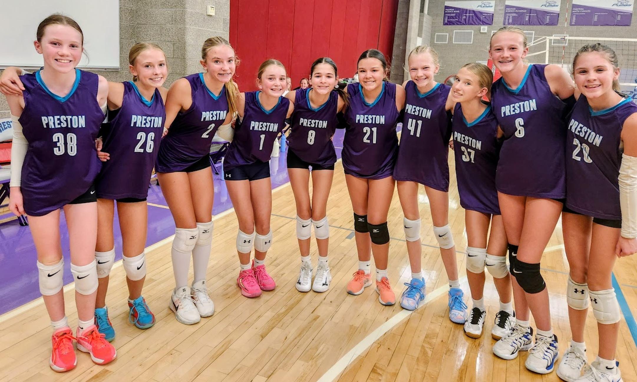 Girl Volleyball Players