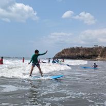 Surfing in Costa Rica