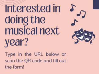 Interested in doing the Musical next year?
