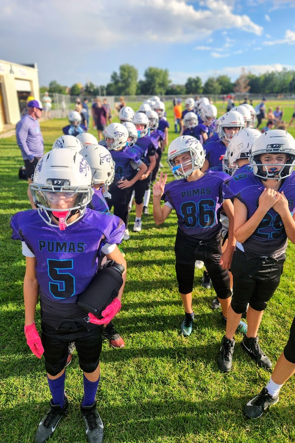 Football Players in Uniform