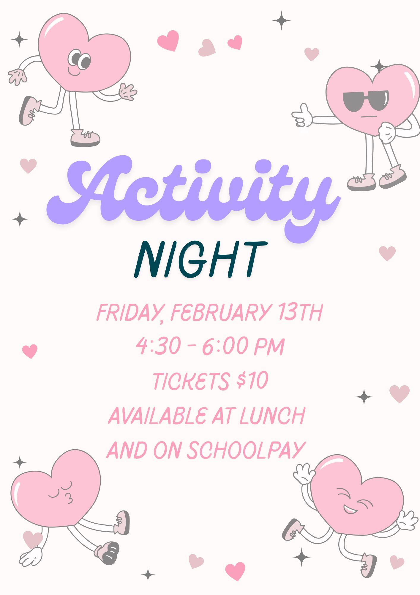 Activity Night Flier
