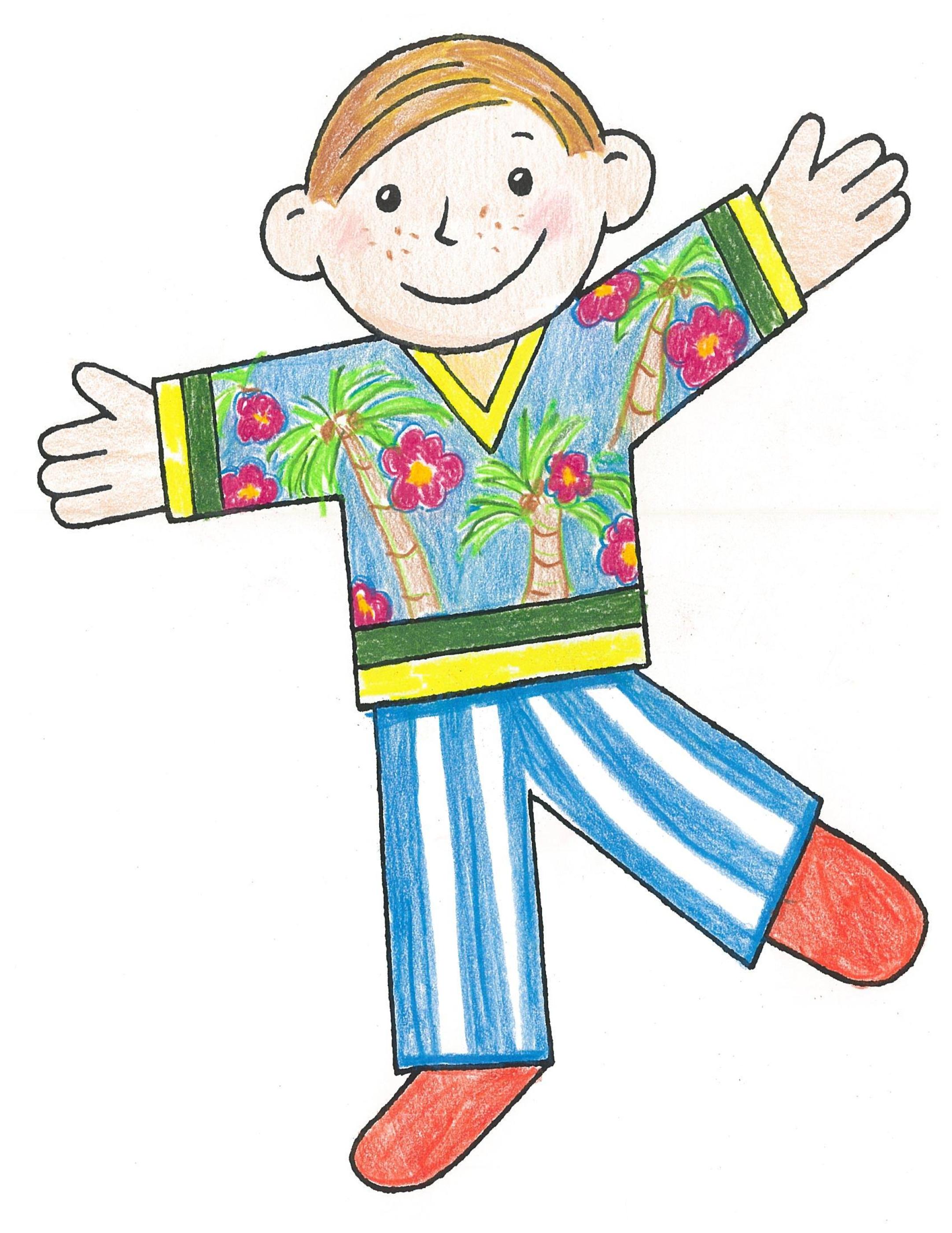 Flat Stanley Drawing
