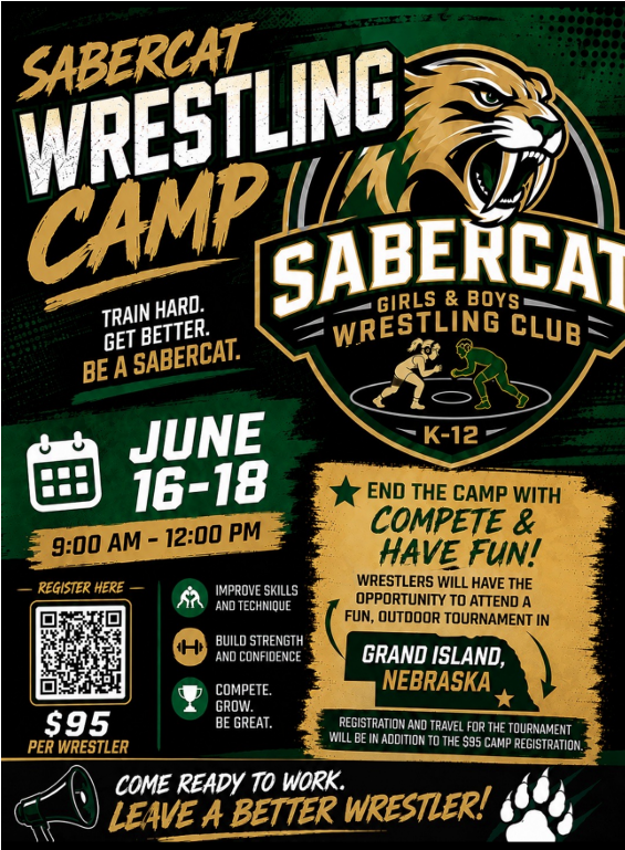 FRHS Wrestling Summer Camp Flier